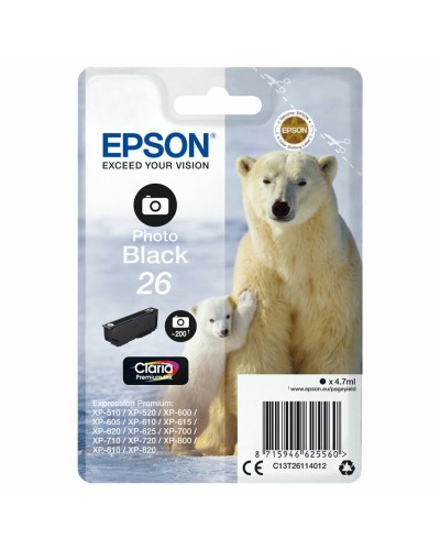 Cartuccia ad Inchiostro Originale Epson T2611 Nero