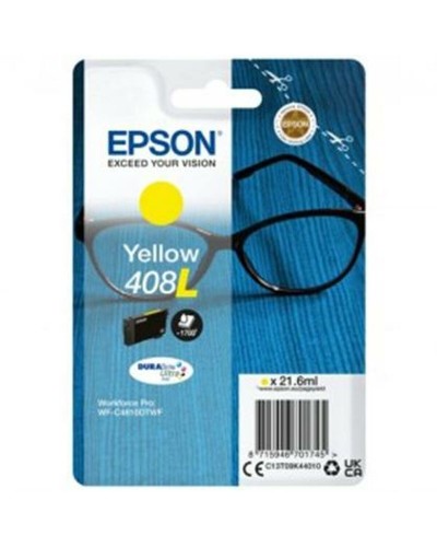 Alkunperäinen mustepatruuna Epson 408L Keltainen