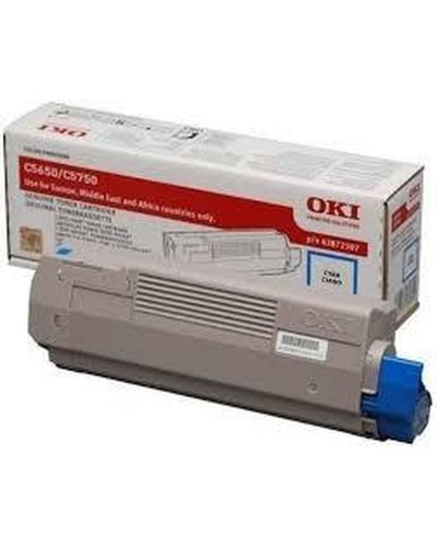 Toner OKI 43872307 Noir Cyan