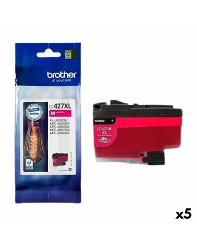 Alkunperäinen mustepatruuna Brother HL-J6010DW, MFCJ5955DW, MFCJ6955DW, MFCJ6957DW, MFCJ6959DW Magenta (5 osaa)