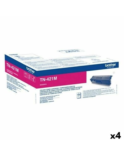 Toner Brother TN421M Magenta (4 Stück)