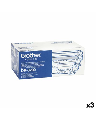 Tamburo per stampante Brother DR3200 Nero (3 Unità)
