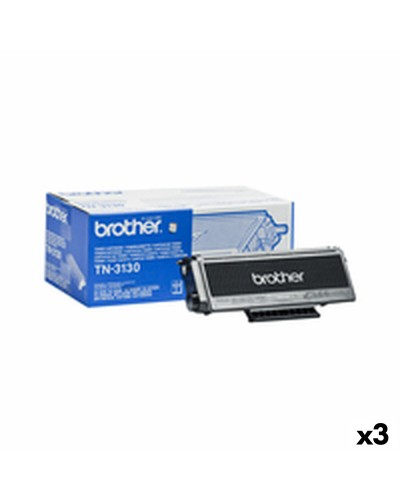Toner Brother TN3130 Svart (3 antal)