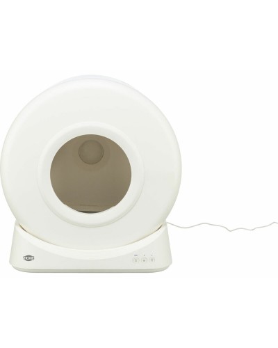 Bac à litière autonettoyant pour chats Trixie Blanc 51 x 56 x 54 cm Plastique