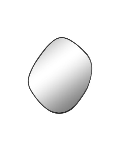 Väggspegel Home ESPRIT Svart Modern 56 x 2,5 x 69,5 cm