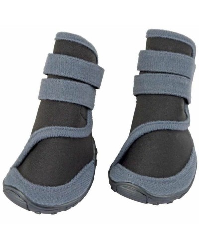 Schuhe für Hunde Kerbl Schwarz Grau M