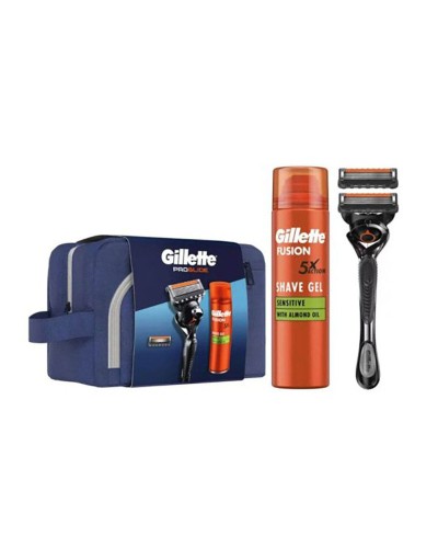 Set zum Rasieren Gillette proglide Weiß Schwarz