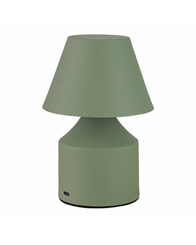 Tischlampe Fbright grün 2 W