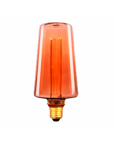 LED-lampa Fbright s135 Ambra 4 W E27 200 Lm Ø 13,5 x 22,5 cm Dekorations (1800 K)