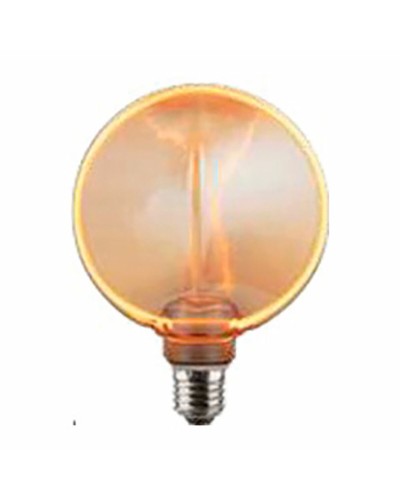 LED-Lampe Fbright g130 4 W E27 220 lm Gold Warmes licht Deko (1800 K)