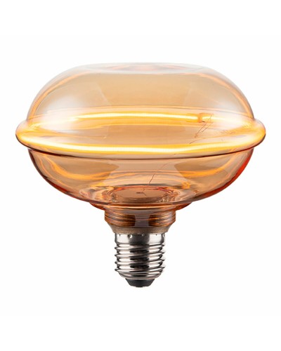 Lampadina LED Fbright ufo Ambra 4 W E27 280 lm Ø 13 x 12,1 cm Decorativa (1800 K)