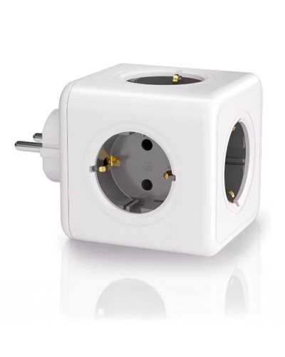 5-socket plugboard without power switch Fbright White 3680 W