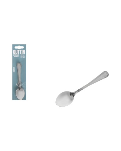 Coffee Spoon Quttin Sofia 6 Pieces 12 Units