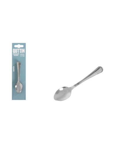 Coffee Spoon Quttin Sofia 6 Pieces 12 Units