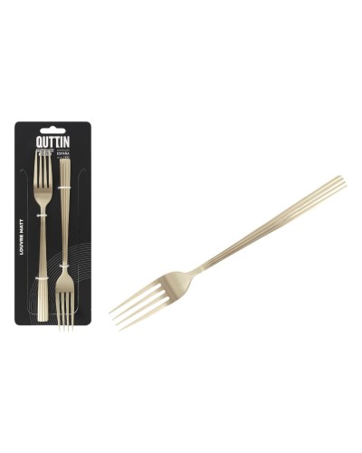 Vorkenset Quttin LOUVRE Champagne 21 x 2,4 cm 2 Onderdelen (12 Stuks)