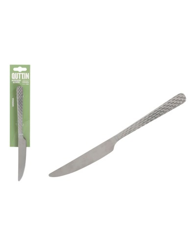 Table knife Quttin MOMA 22,5 x 2 cm 2 Pieces (12 Units)