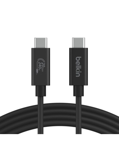 Kabel Lightning Belkin INZ004BT2MBK Svart 2 m