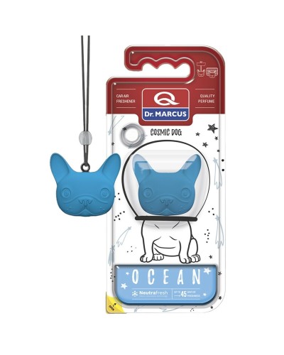 Car Air Freshener Dr Marcus COSMIC DOG OCEAN Ocean Plastic