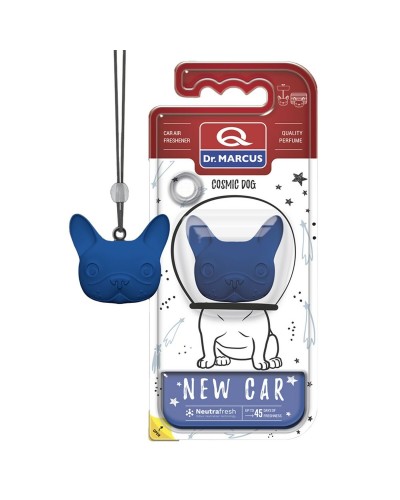 Car Air Freshener Dr Marcus COSMIC DOG NEW CAR New Car Plastic