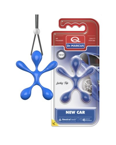 Ambientador para Coche Dr Marcus LUCKY TOP NEW CAR Coche Nuevo Plástico