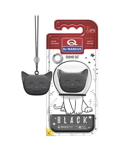 Ambientador para Coche Dr Marcus COSMIC CAT BLACK black Plástico