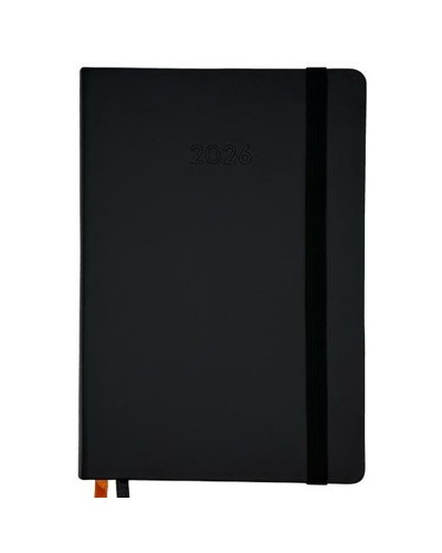 Diary Didex LINE Black 14,5 x 21 cm 2026
