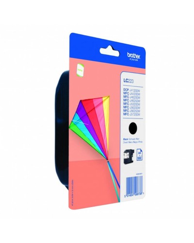 Cartucho de Tinta Original Brother LC223BKBP Negro