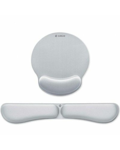 Tappetino per Mouse Subblim SUBMP-04E021 Bianco