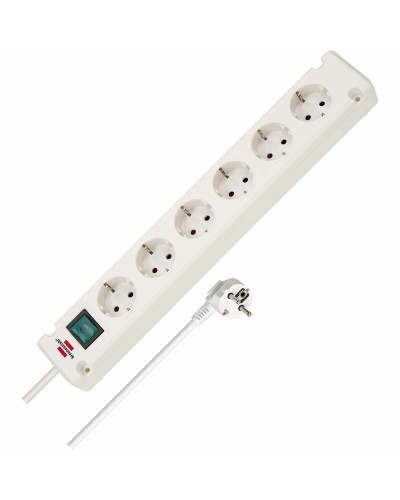 Ciabatta Multipresa Brennenstuhl 1150650326 Bianco 3600 W (3 m)