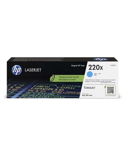 Originele inkt cartridge HP W2201X Cyaan (1 Stuks)