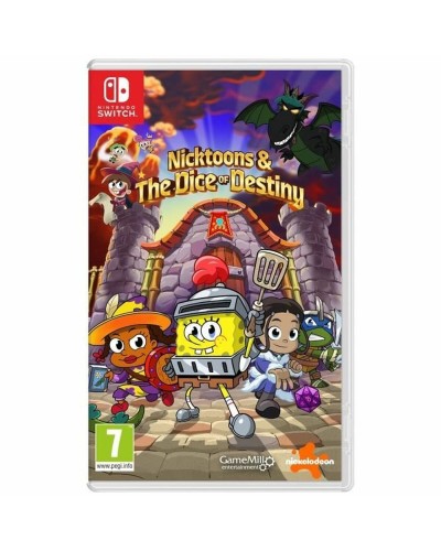 Videopeli Switchille Just For Games Nicktoons & the Dice of Destiny