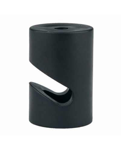 Cable holder F-line Black Plastic 5 Units