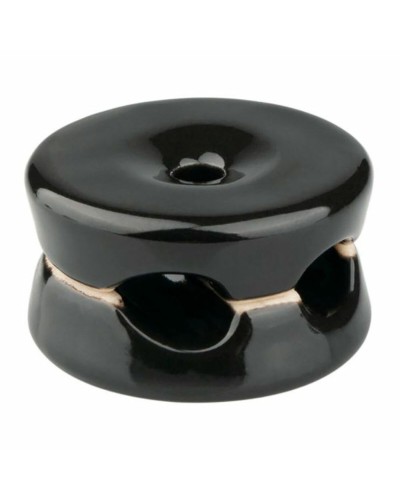 Attache de câbles F-line Noir Porcelaine 5 Unités