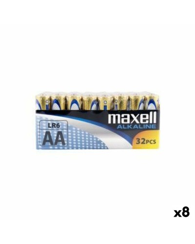 Alkali-Mangan-Batterie Maxell LR06 1,5 V (32 Stücke) (8 Stück)