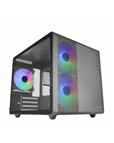 Boîtier ATX semi-tour Mars Gaming MC400 Blanc Noir