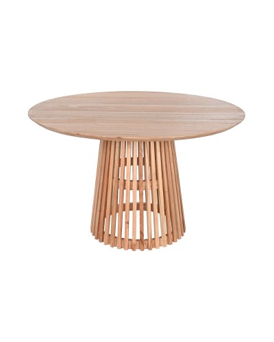 Mesa de Comedor Home ESPRIT Natural madera de mindi 120 x 120 x 75 cm