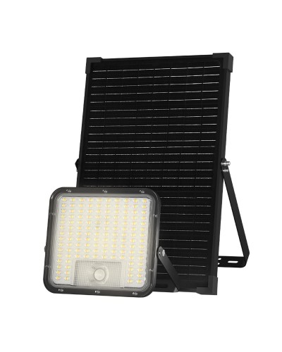 Solcellslampa Velamp CUBE 9.600 lm 60 W 3000 K Naturell Varmvit