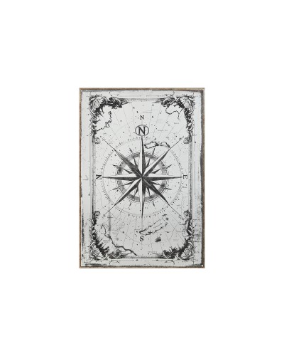 Espejo de pared Home ESPRIT Negro Dorado Vintage 60 x 4 x 90 cm