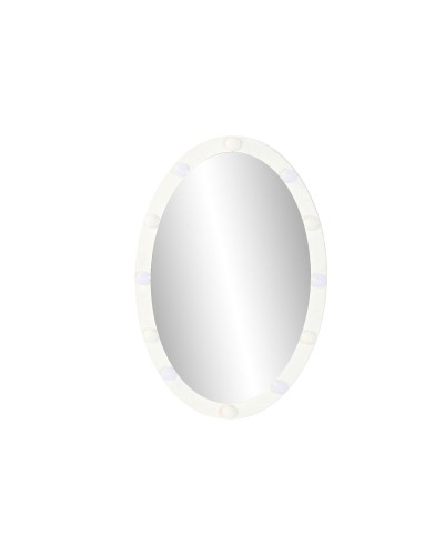 Espejo de pared Home ESPRIT Blanco Moderno 62,5 X 7,5 X 91 CM