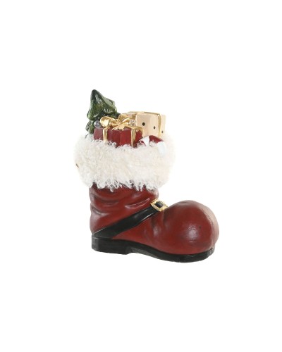 Weihnachtsschmuck Home ESPRIT Weiß Rot grün Gold Stiefel 29 X 16,5 X 33,5 CM