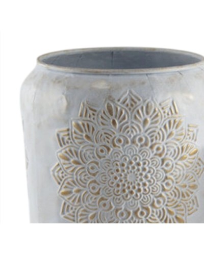 Vaas Home ESPRIT Wit Gouden Metaal Arabisch (2 Onderdelen)