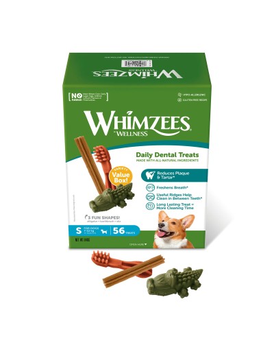 Natvoer Whimzees Daily Dental Treats 56 Stuks