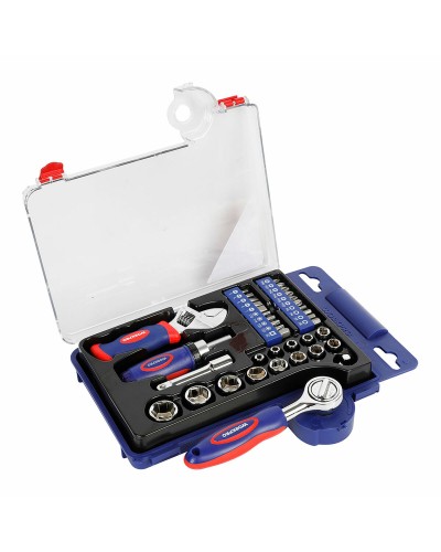 Juego de llaves de vaso Workpro 3/8" 38 Piezas