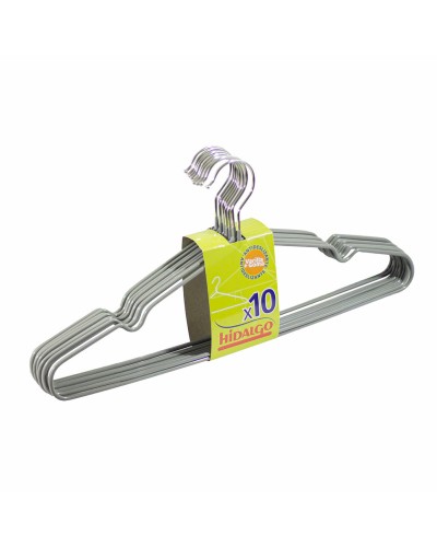 Cintres Hidalgo Multicouleur Métal Silicone 10 Pièces