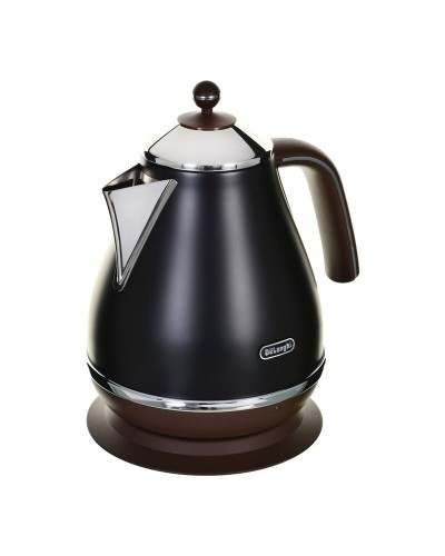 Vattenkokare DeLonghi KBOV 2001.BK 2000 W 1,7 L Svart Rostfritt stål