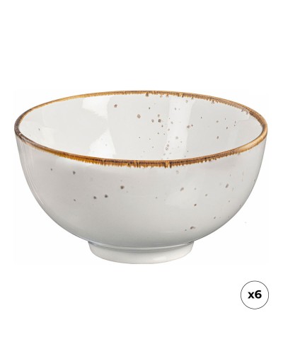 Snack Bowl Ovenza Porcelain (6 Units)