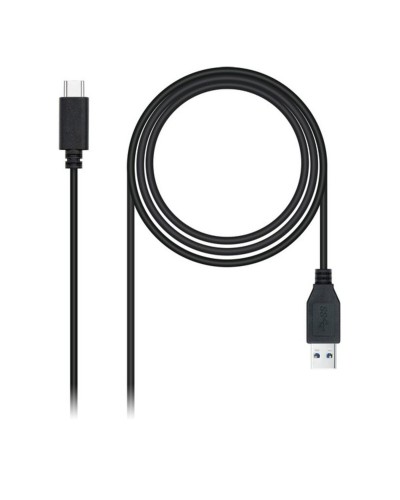 USB till Mini USB Kabel NANOCABLE 10.01.4000 (0,5M) Svart