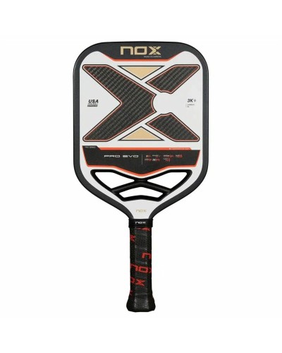 Pickleball-Schläger Nox Nox Pro Evo Beige Carbonfaser