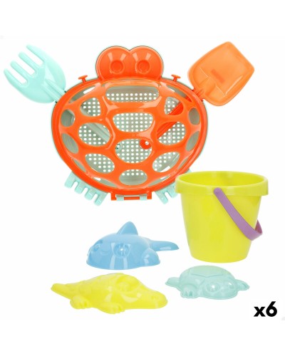 Strandleksaker set Colorbaby 48 X 16 X 32 CM (6 antal)