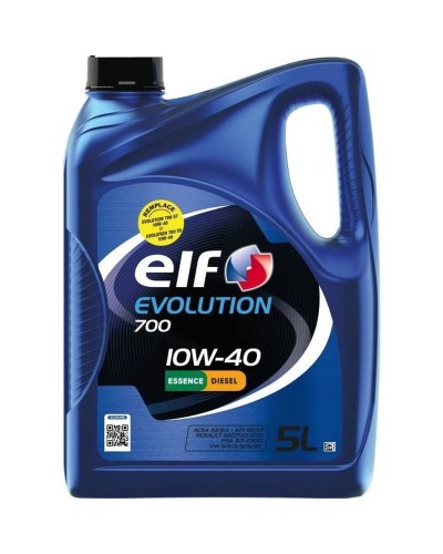 Car Motor Oil Elf Evolution 700 10W40 5 L